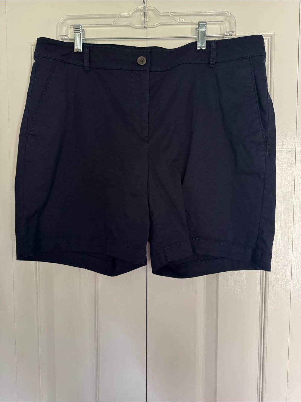 Talbots Navy Blue Women's Weekend Shorts, Sz 12